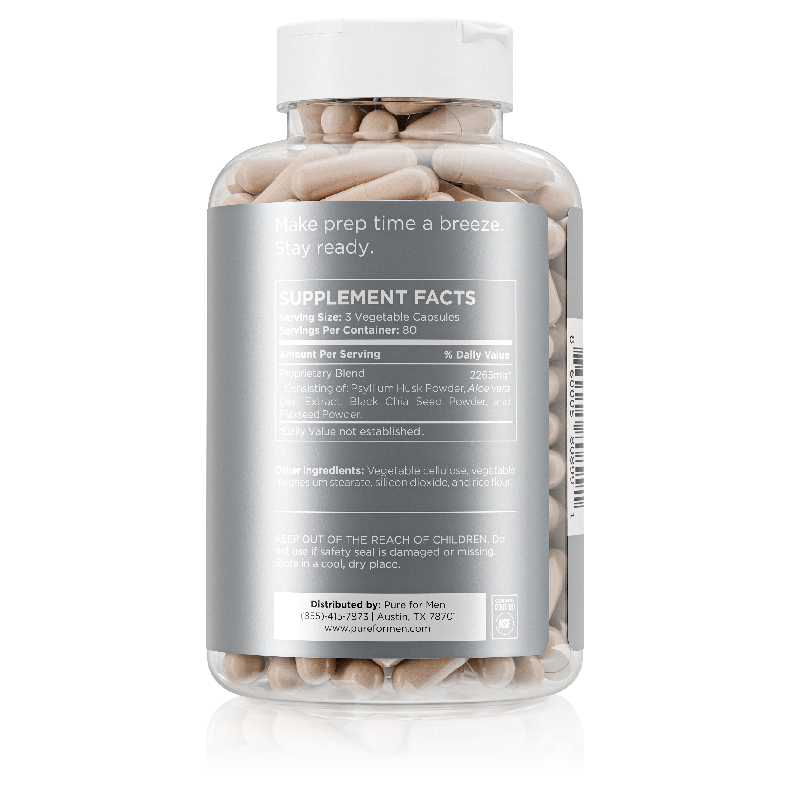 Stay Ready Fiber Capsules